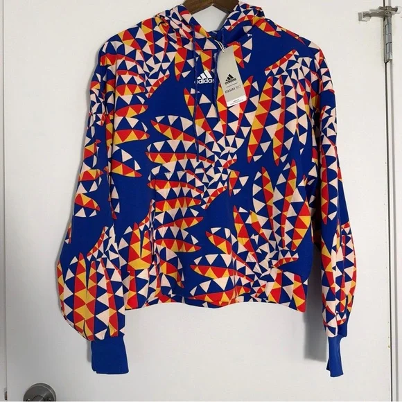 ❌ SOLD❌ Adidas x Farm Rio hoodie with tag - Picture 2 of 12